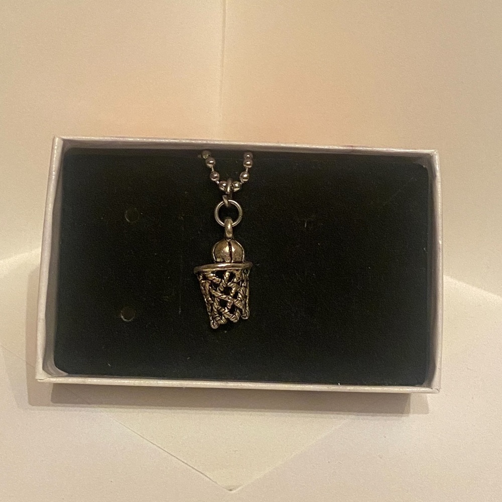 Basketball dog tag chain
